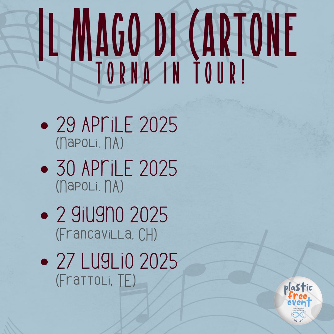 Estate 2025: Il Mago di Cartone torna in tour con “La Santa Inquisizione”